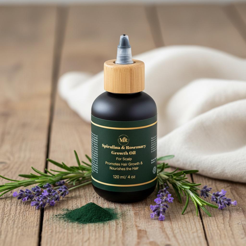 SPIRULINA & ROSEMARY OIL FOR SCALP